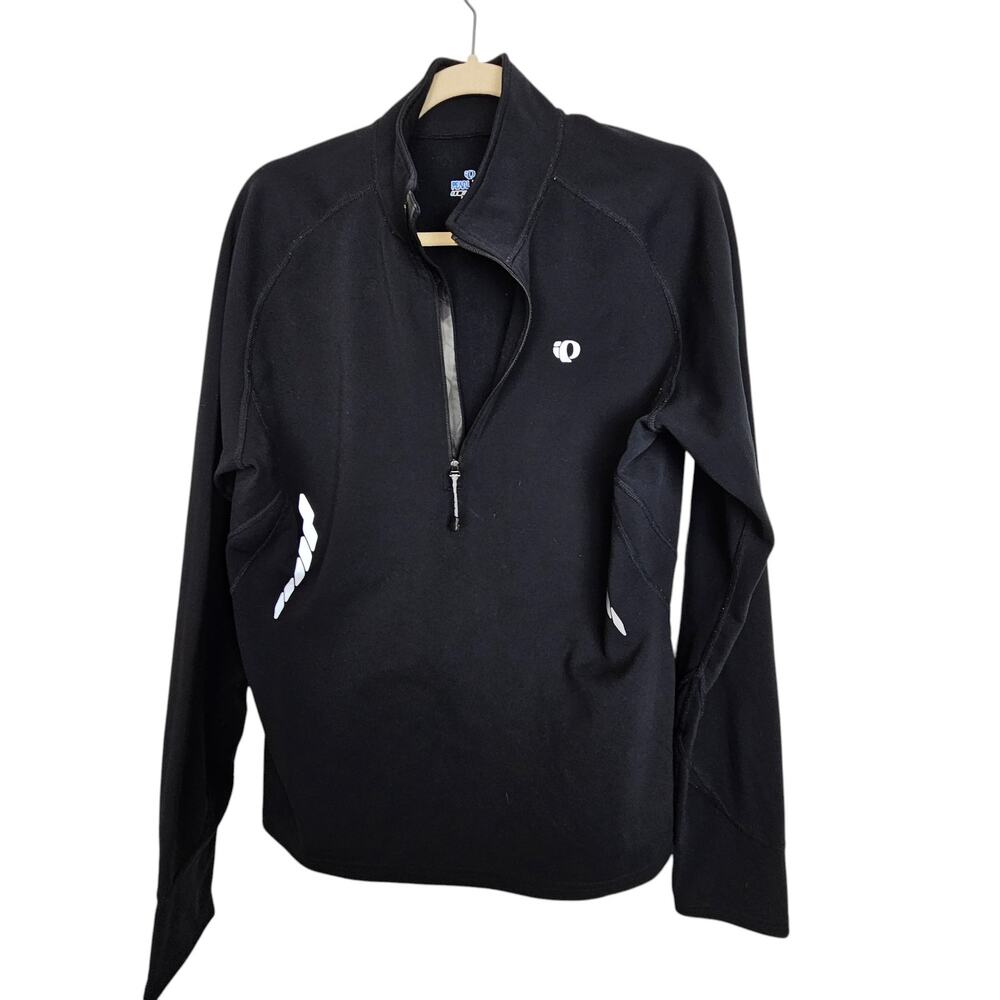 Pearl Izumi Select Mens Fleece Lined Half Zip Jacket Sz M Running Cycling Active